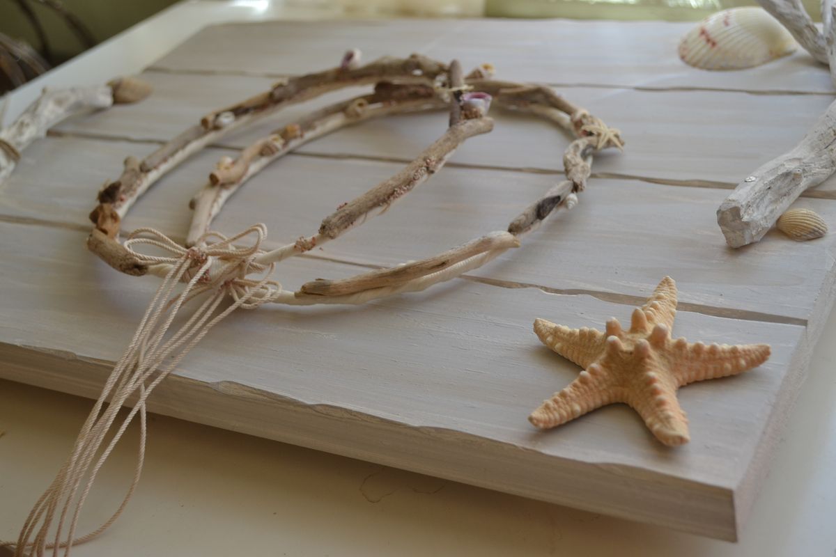 Marine Themed and Wedding Crown from Driftwood