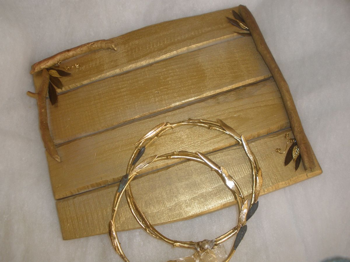 Golden Olive Themed Wedding Set