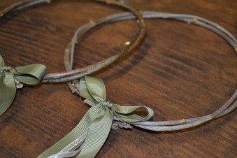 Olive Themed Wedding Set  with a Wooden Tray 